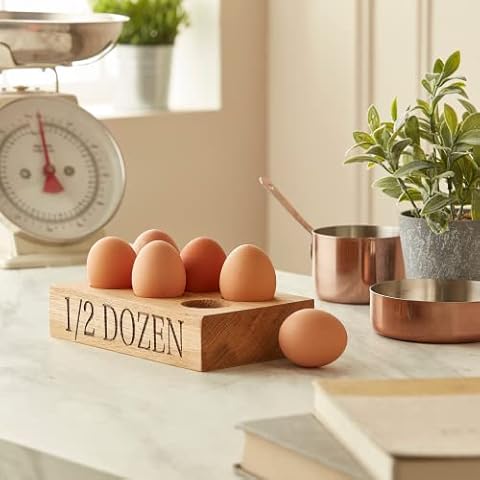 OFF THE GRAIN Personallised Woden Egg Cup | Dippy Egg Board | Wooden Egg Cup Board | Personalised Gift | Wooden Egg Cups for Serving Breakfast & Brunch, Handmade in The UK Cover