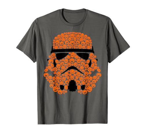 T-shirt Stormtrooper Star Wars Halloween noir à col rond en coton doux