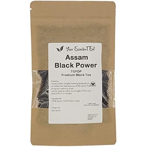 Assam Black Power Tea Loose Leaf TGFOP - Tippy Golden Flowery Orange Pekoe (100g) Cover