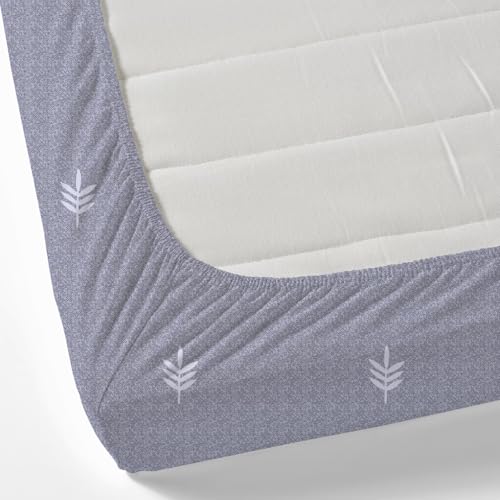 Image of Huesland by Ahmedabad Cotton 144 TC Cotton Elastic Fitted Bedsheet for Double Bed with 2 Pillow Covers | 60 x 78 inches