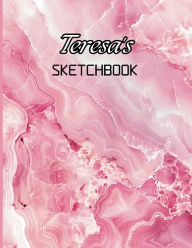 Teresa's Sketchbook: Great Gift for Teresa | Personalized Blank Sketchbook for Girl Name Teresa