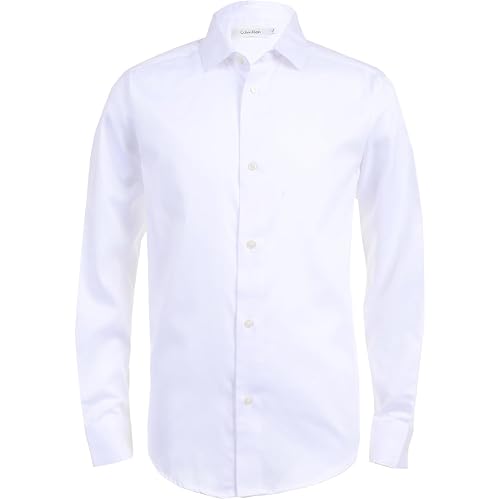 Calvin Klein Kids Sateen Shirt (Big Kids)