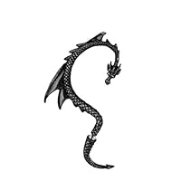Algopix Similar Product 12 - The Black Dragons Lure Earring by