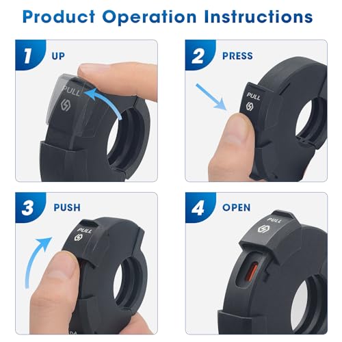 Cargador USB motocicleta anticaídas de energía con conector SAE impermeable 6