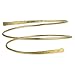 Gold Hammered Wrap Armband