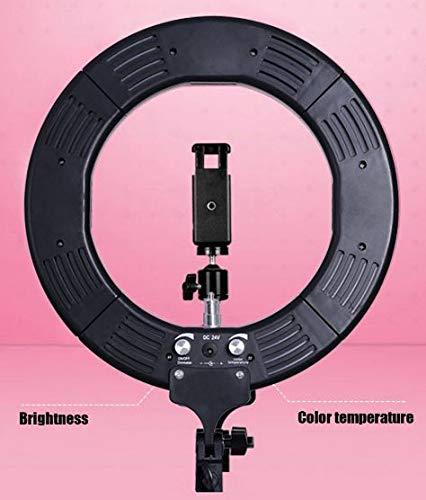 Iluminador Ring Light Led com Tripé - 48cm 80W - DSLR Tablet Celular