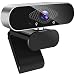 Produktbild Guijiyi Webcam 1080P mit Mikrofon, PC Laptop Desktop USB 2.0 Webkamera für Videoanrufe,Studieren,Konferenzen,Aufzeichnen, Spielen, Plug and Play Webcam für Windows, Mac und Android mit drehbarem Clip