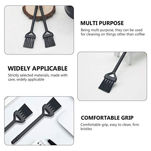 FRCOLOR Moedor de Café Espresso, Escova de Limpeza Pequena, Escova de Limpeza para Grãos de Café e G