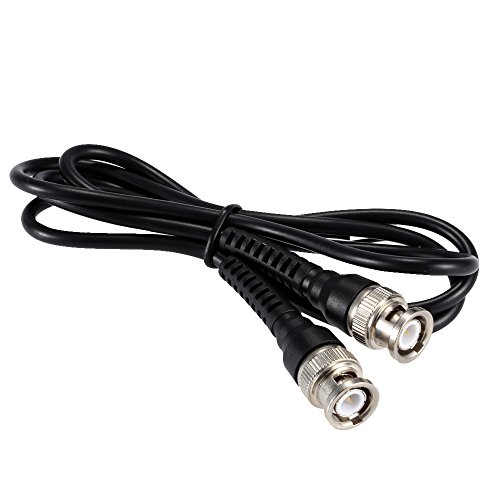 KKmoon BNC-BNC Q9-Q9 Cabos de teste Cabo coaxial RF de linha de teste 50Ω BNC macho/macho cabo de an