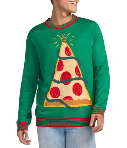 Tipsy Elves Ugly Christmas Sweaters for Men Colorful and Funny