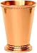 Mint Julep Cup - 100% Copper, Beautifully Handcrafted - 12oz 4.5" Tall