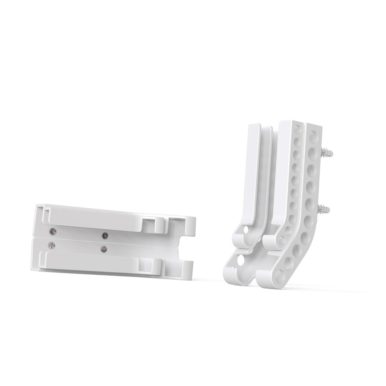 DOITOOL 4 Pezzi/Custodia Portabatterie in Plastica Per Organizer Da Montare Sulla Batteria Accessorio Per La Casa