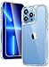 Produktbild TAURI 3 in 1 für iPhone 13 Pro Hülle 6,1" mit 2 Stück Panzerglas Schutzfolie, Schutz nach Militärstandard, [Anti-Vergilbung] Stoßfest Transparent Handyhülle - Durchsichtig