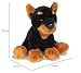 Yomiko 12109 Dobermann Hund Kuscheltier, 13 cm