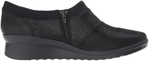 Clarks Women's Caddell Denali Slip-On Loafer, Black, 5 M US | Image 5