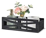 Luneodoki Bathroom Decor Box Toilet Tank Basket, Farmhouse Bathroom Decor Box, Toilet Paper Basket,