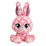GUND P.Lushes Pets Trixie Karrats Designer Fashion Plush Toy, Collectible Bunny Stuffed Animal, Pink and Purple, 6”