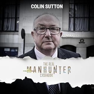 The Real Manhunter Casebook Audiolibro Por Colin Sutton arte de portada