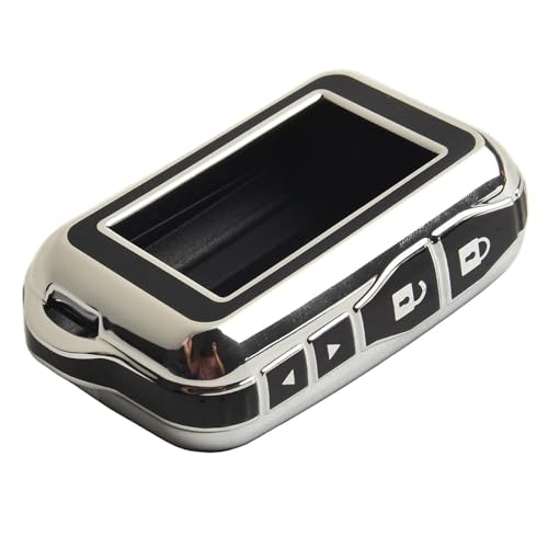 NiuLumea Funda para llave de coche Starline E60 E61 E62 E90 E91 - Carcasa protectora de TPU compatible con sistema de alarma bidireccional ruso