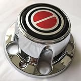 1 PC 1980-1996 F150 Bronco Van Chrome Wheel Hub Center Caps RED Center