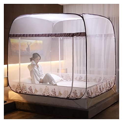 Mosquitera con cremallera yurta y toldo emergente plegable de 2m 2
