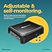 Pioneer GM-DX874 1,200 Watts Class D Powerhouse Amplifier, 4-Channel Amp, Variable Low-Pass Filter, Compact Design, and Remote Bass Boost Control