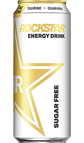 Rockstar Sugar Free Energy Drink, 16 Ounce (8 Cans)