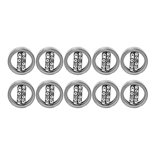 TARSHYRY Mini Rodamientos de Precisión de 10 Piezas para Rendimiento de Alta Velocidad, Funcionamiento Silencioso, Componentes Industriales