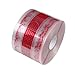 Beauty Leader 500 Pcs/Roll Nail Form Stickers Clear Nail Art Guide Form Acrylic UV Gel Tips Extension (C-Red)