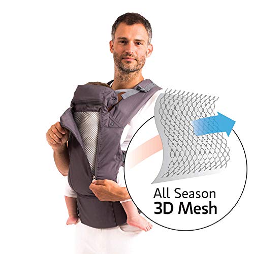 Canguru Beco 8 para bebês – suporte e carregador adaptável para bebês de 7 – 14 kg com painel de mal