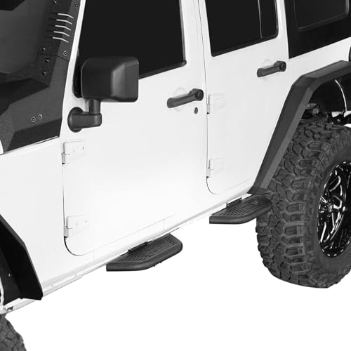 Estribos laterales para Jeep Wrangler 2007-2018 4 puertas miniatura 2
