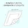 Cambiadores desechables LILLYDOO, delicados con la piel, 60x60 cm, 50 unidades (5x10 unidades), suaves, sin perfumes ni lociones, para pieles sensibles, dermatológicamente testados #5