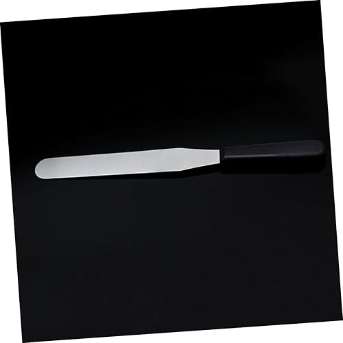 Miniatura 5 de Abaodam Espátula de crema para glaseado de tartas, raspador de decoración de tartas, herramienta de raspador de tartas, herramienta de mezcla de