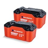 ECO-WORTHY 2 Pack Portable 12V 20AH LiFePO4 Battery, Lithium Deep Cycle Rechargeable Battery, Built-in BMS, 4000+ Cycles,Perfect for Outdoor Camping Fishing Marine Trolling Motor Fishfinder RV