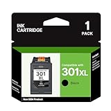 Rendement de la page : 650 pages par cartouche 301 XL noir cartouches pour hp 301 noir (Avec une couverture de 5%)