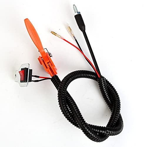 Ground Drill Engine Throttle Switch 44-5 40-5 Two-Punch cattleangle Simple Switch accessoriesGasoline Engine Parts (Color : Chocolate)