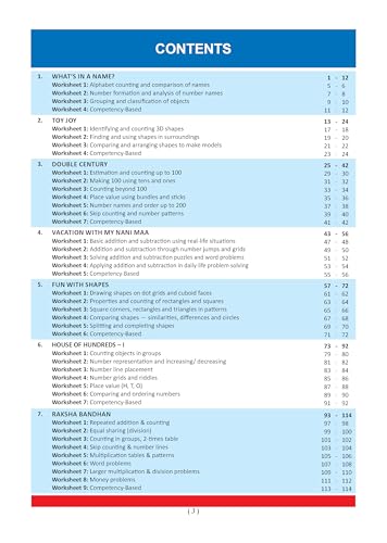 Image of One for All Workbook Class 3 Mathematics | 70+ Concept-wise Perforated Worksheets | Based on NCERT Maths Mela | NEP 2020 & NCF 2023 Aligned | For CBSE ... | Builds Concept Clarity | For 2026-27 Exam