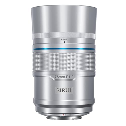 レンズ(単焦点) SIRUI Sniper Series 75mm F1.2 APS-C Amazon.co.jp: SIRUI Sniper 75mm オートフォーカスレンズ、F1.2 望遠