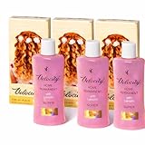 Velocity Style Home Curling & Straightening Lotion – Hair Styling Cream for Men & Women, Long Hold, Smooth Finish, (Pack of 3 X 100ml)
