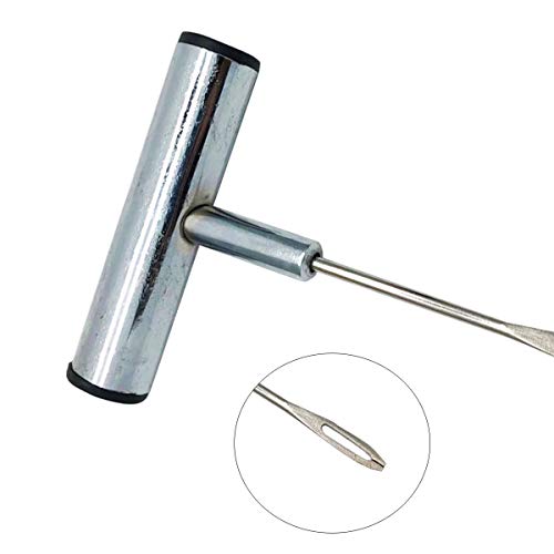 Stainless Steel T-Handle - Pro Heavy Duty Repair Tool, Tire Repair Tool for Tire Plug Kits for Car Truck Motorcycle Bycles - Image 3