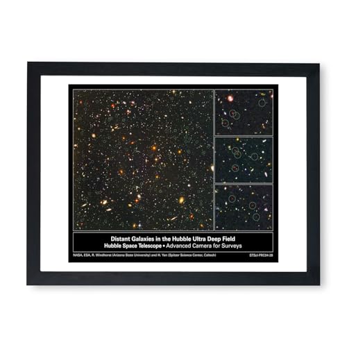 Affiche encadrée Hubble Télescope Old Stars grand format pour un salon élégant