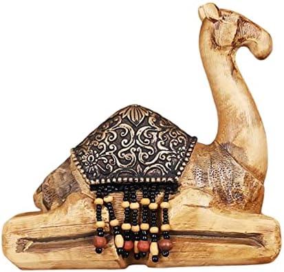 Creative Animal Camel Statue Exotic Style Crafts Gift Collection Bookshelf Study Room Desktop Home Decoration