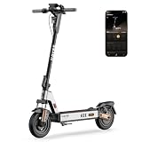 NAVEE G5 Electric Scooter, 800W Brushless Motor, 10 inch Tires, 28 Miles Range, 20 mph, Foldable E-Scooter with Dual Braking Suspension, Heavy Duty Commute Adult Escooter, Smart APP, Cruise Control