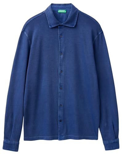 Chemise Benetton 5wmyuq052 vêtement homme élégant pour le bureau et les sorties