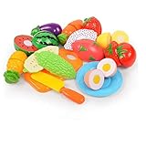 Seguro para los niños y cuchillo de corte ajustada Junta está disponible para que los niños cortan los juguetes de comida para la hora de comer.