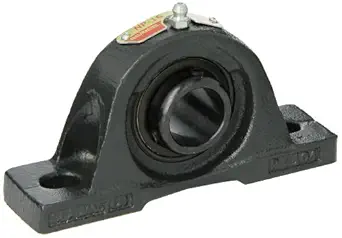 Sealmaster NP-16 Pillow Block Ball Bearing, Non-Expansion Type, Normal-Duty, Regreasable, Setscrew Locking Collar, Felt Seals, Cast Iron Housing, 1