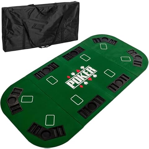 GAMES PLANET Tapis de Poker Pliable Cover
