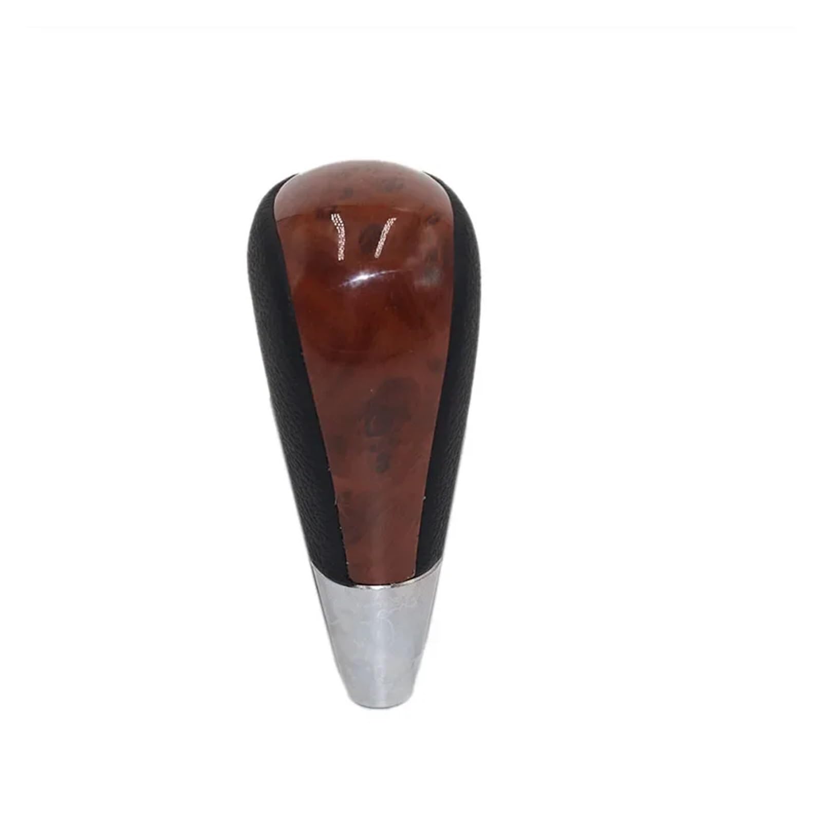 KOEHXJ Shift Gear Knob Cover for Hyundai for IX35 for Sonata 8 for Santa for Fe for Veracruz Automatic Car Shift Lever Knob Gear Shifter(Peach Wood)