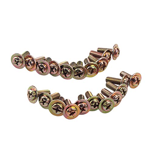 image for SUPVOX 21pcs Mounting Screws Metal Single End Drum Screws Drum Percuss