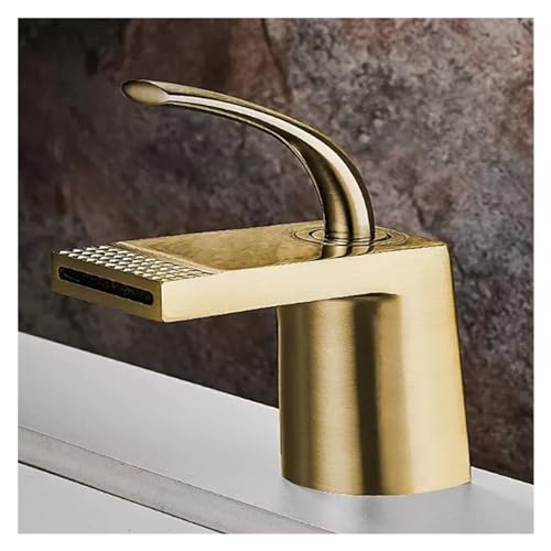 Robinet de lavabo rose doré et blanc luxe élégant pour salle de bain
